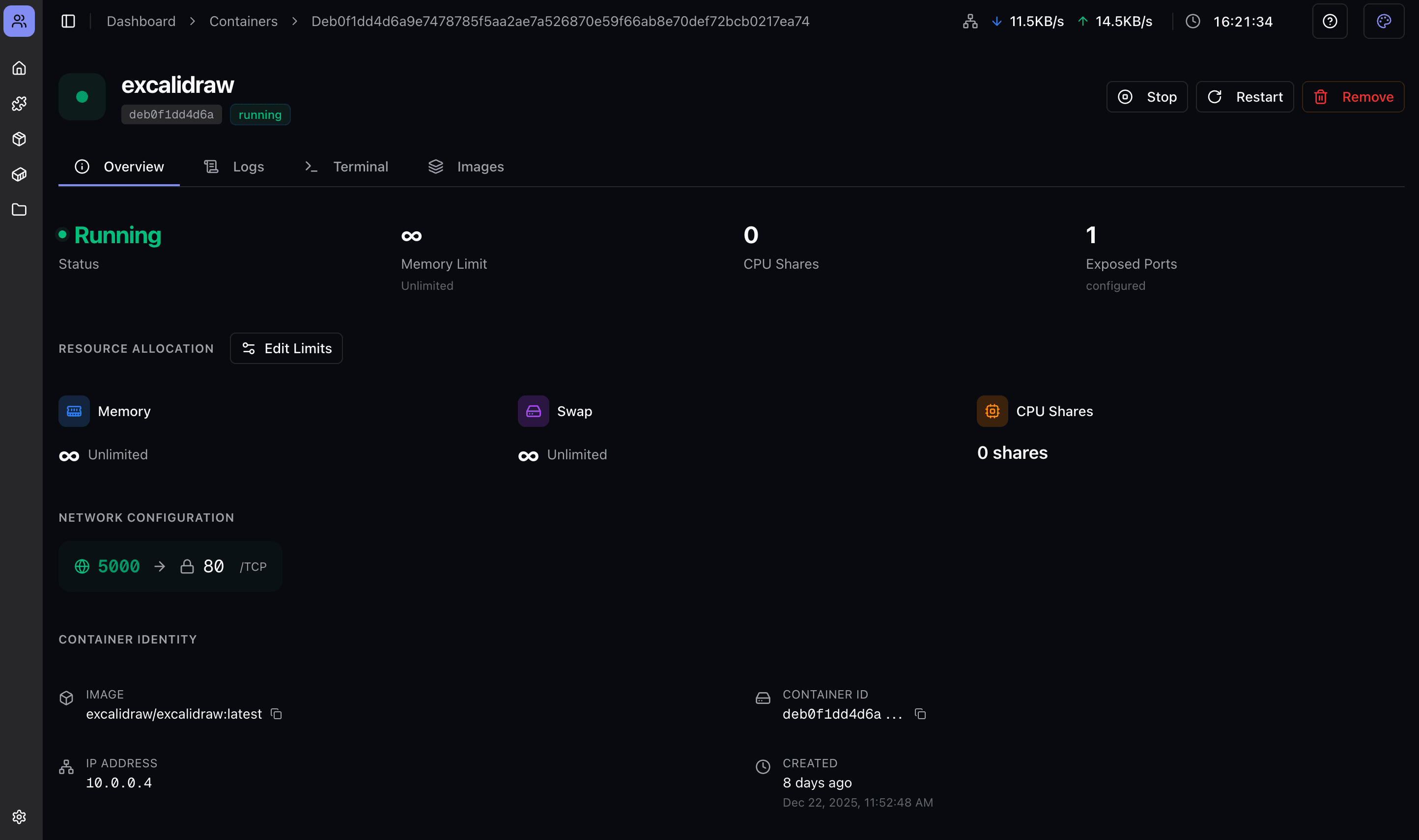 Container Monitoring