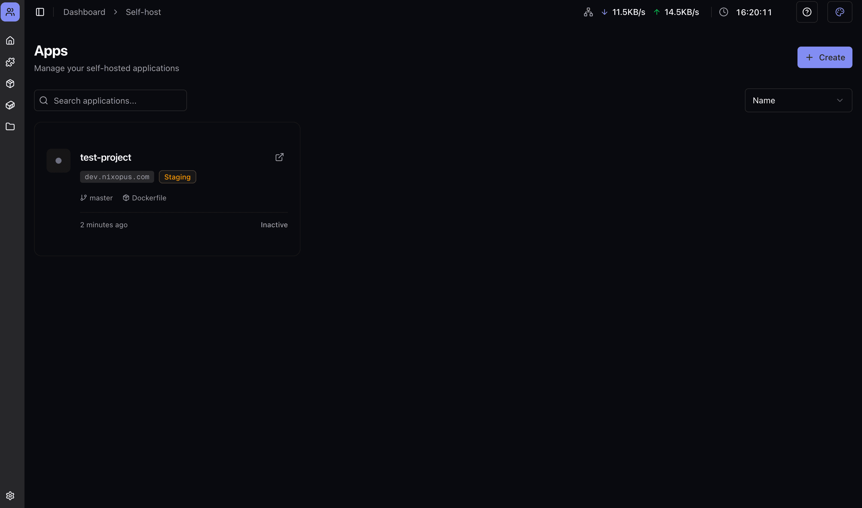 Deployed Applications